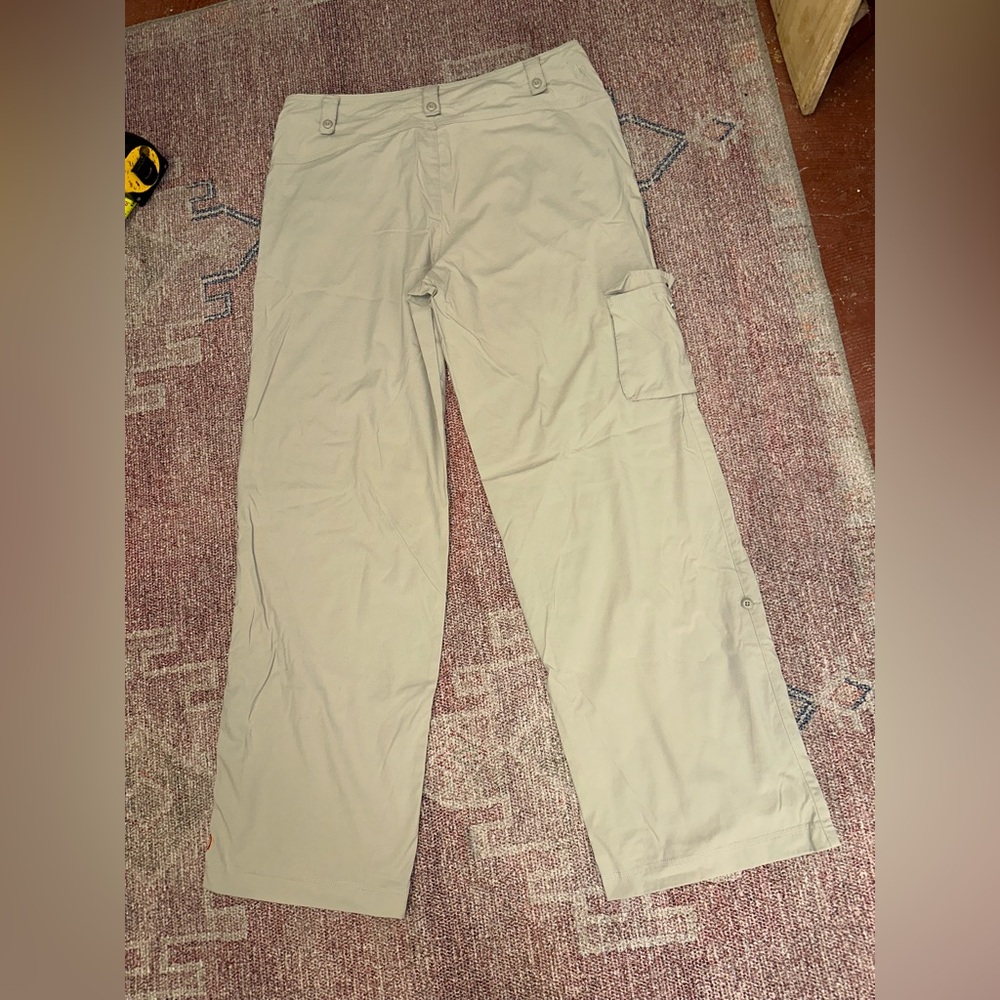Lucy hiking active hiking vented pants khaki size 12 soft lightweight - Picture 8 of 8